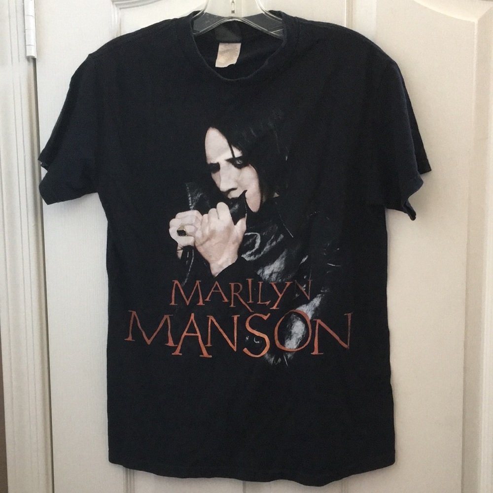 Unisex Marilyn Manson Short-sleeved Tee (S)